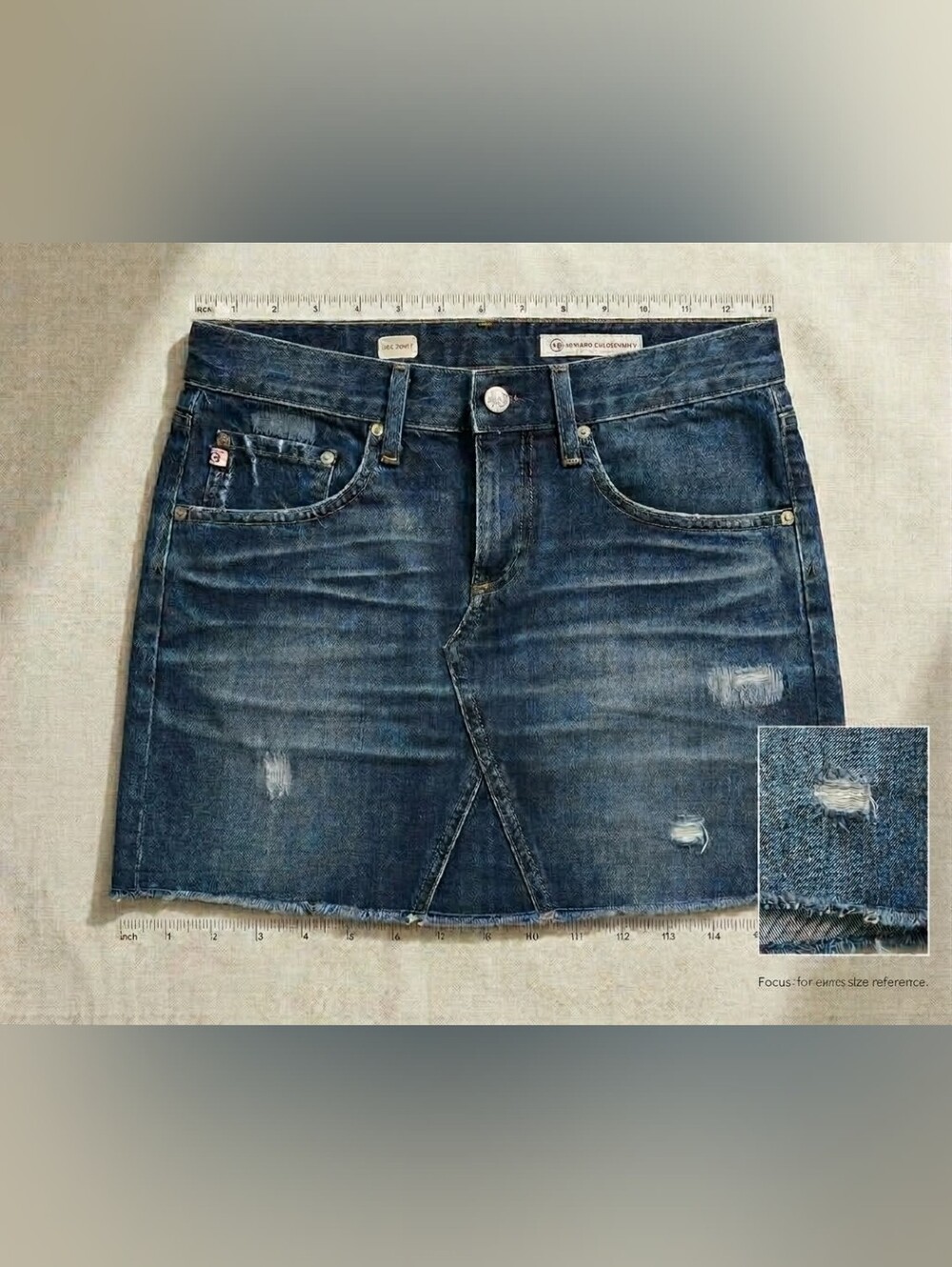 Adriano Goldschmied Denim Mini Skirt